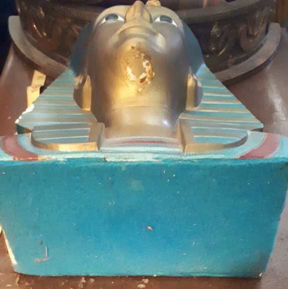 KING TUT! plaster bust - Picture 6 of 8